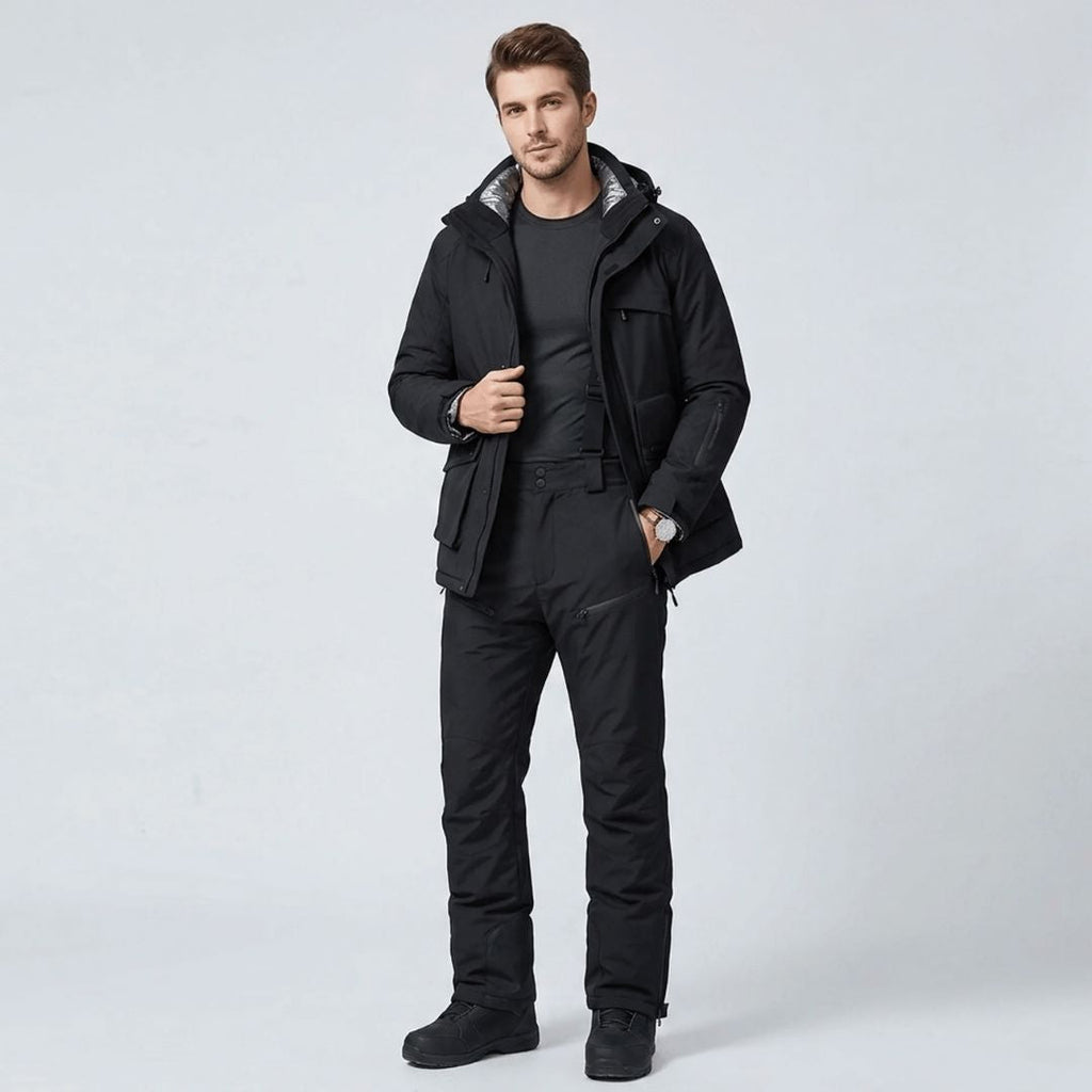 Salopette de ski homme a bretelles reglables