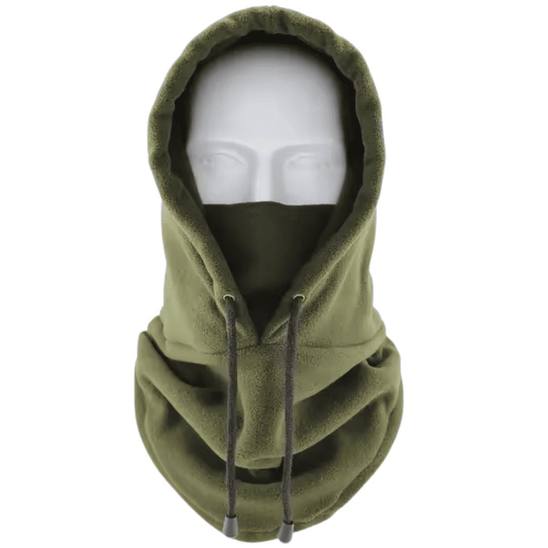 Cagoule polaire mixte vue de profil