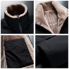 Doublure polaire interieure de la veste coupe-vent homme