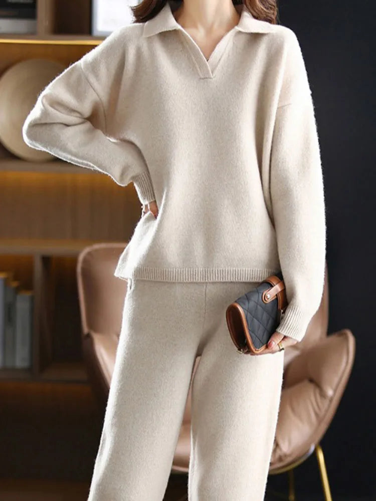 Claire Ensemble en Maille