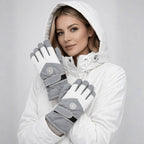 Gants de ski femme imperméables et tactiles